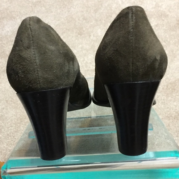 FRANCO SARTO SUADE 3 inch heels - Picture 5 of 7